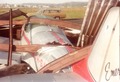 February 1978 John Murphy's Emeraude flattened by hangar collapse